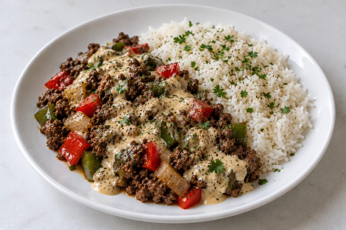Garlic Pepper Beef